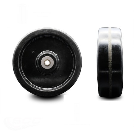 Service Caster SCC - 12" Phenolic Wheel Only w/Roller Bearing - 3/4" Bore - 3500 lbs Capacity SCC-PHR1230